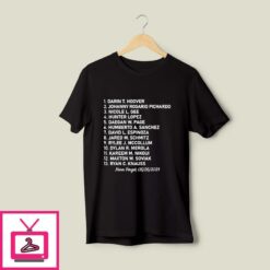 13 Fallen Soldiers T Shirt Remember Their Names 13 Soldiers 1