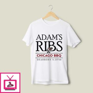 Adam’s Ribs Chicago BBQ Dearborn 5 2750 T-Shirt