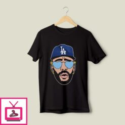 Bad Bunny Dodgers T Shirt 1