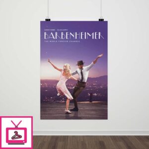 Barbenheimer Dancing Poster