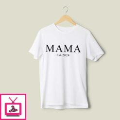 Custom Mama Sweatshirt With Name Mothers Day Jumper 1