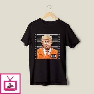 Donald Trump Prison Arrest Funny T-Shirt  2024