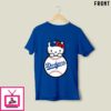 Hello Kitty Dodgers T-Shirt