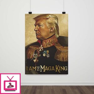 I Am The MAGA King Poster