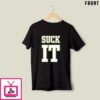 Joel Embiid Wearing Suck It 2 Words Dx T-Shirt