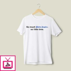 Lionel Messi So Much Palm Angels So Little Time T Shirt 1