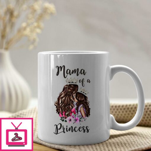 Mama Of A Princess Mother Daughter Mugs 1