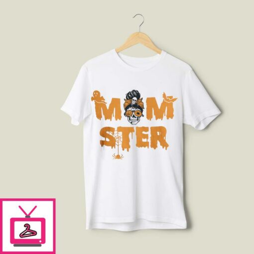 Momster Halloween T Shirt Funny Monster 1