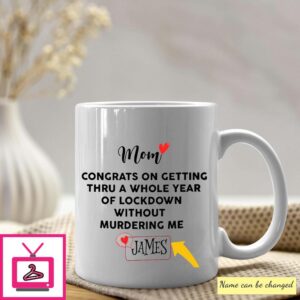 Personalized Mothers Day Quarantine Mug