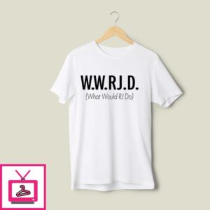 RJ Scaringe W.W.RJ.D. What Would RJ Do T-Shirt