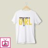 Shoot Like A Girl Iowa Hawkeyes Caitlin Clark T-Shirt