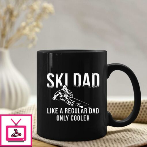 Ski Dad Like A Regular Dad Only Cooler Mug 1