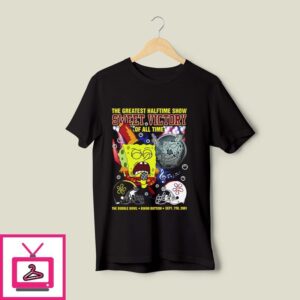 SpongeBob SquarePants The Greatest Halftime Show Sweet Victory Of All Time T-Shirt