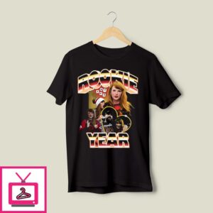 Taylor Swift Travis Kelce Rookie Of The Year T-Shirt