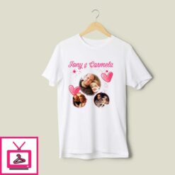 Tony And Carmela The Sopranos T Shirt 1