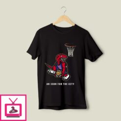 Toronto Raptors Vince Carter An Icon For The City T Shirt 1