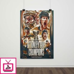 Vegas Golden Knights Stanley Cup Champions Poster 1