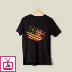 Besty Rose 1776 Flag T Shirt 1