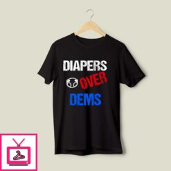 Diapers Over Dems Pro Trump Sweatshirt 1