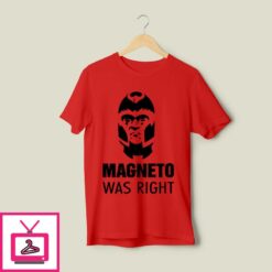 Marvel Comics Magneto Was Right T Shirt 1