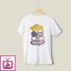 Trump Merica Eagle T-Shirt 4th Of July Trump American Flag