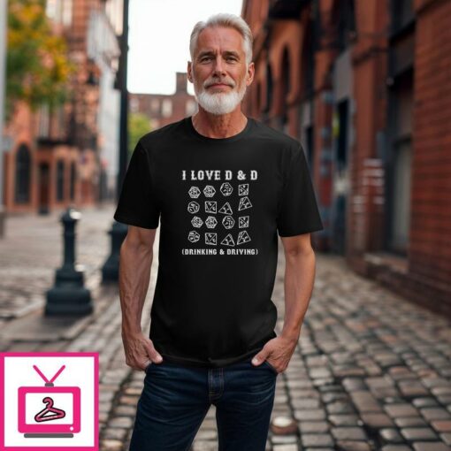I Love DD Drinking And Driving T Shirt 1 1