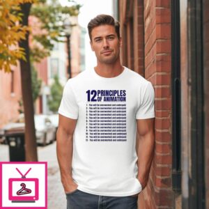 12 Principles Of Animation T-Shirt