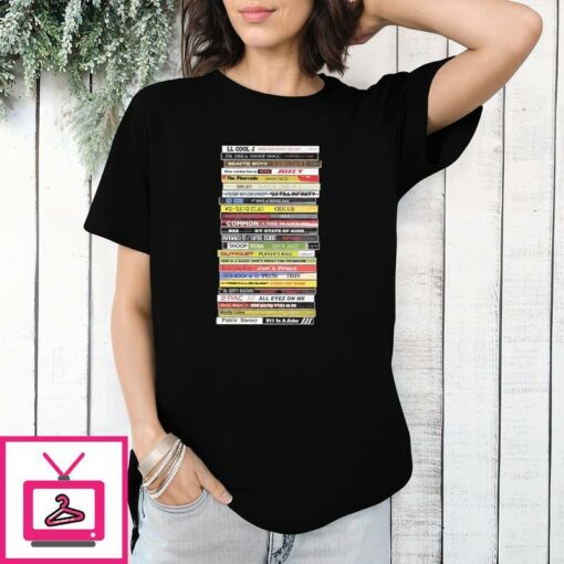 90s Hip Hop CD Stack Sweatshirt 1