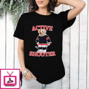 Active Shooter Hockey T-Shirt