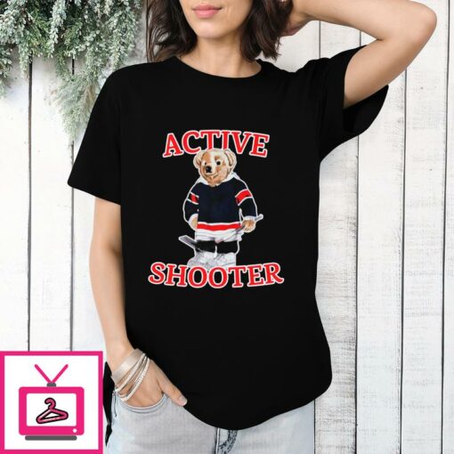 Active Shooter Hockey T Shirt 1 1