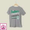 Boston Basketball Champs Champs Champs T-Shirt