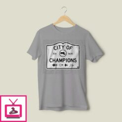 Boston City of Champions T Shirt 1
