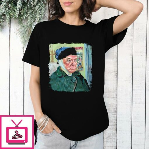 Donald Van Gogh Trump T Shirt Self Portrait With Bandaged Ear 1 1