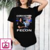 Kamala Harris Defeating Convicted Felon Donald Trump T-Shirt