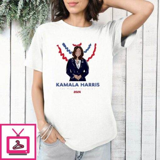 Kamala Harris For Madam President 2024 T Shirt 1 1