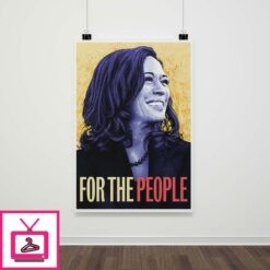 Kamala Harris For The People Poster 1 1