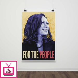 Kamala Harris For The People Poster