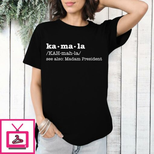 Kamala Harris Pronunciation And Definition T Shirt 1 1