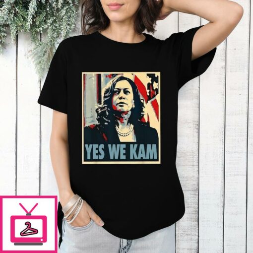 Kamala Harris Yes We Kam T Shirt 1 1