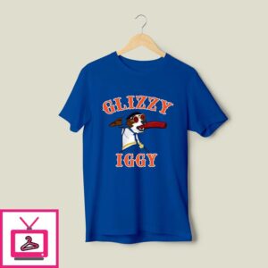 New York Mets Glizzy Iggy Dog T-Shirt