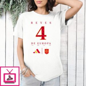 Spain Euro Winner Reyes 4 De Europa Euro 2024 Champions T-Shirt