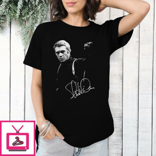 Steve McQueen T Shirt Acteur Americain Culte Anthologie 1 1