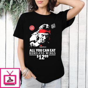 The Deer Hunter x Applebee’s All You Can Eat Boneless Wings 12.99 T-Shirt