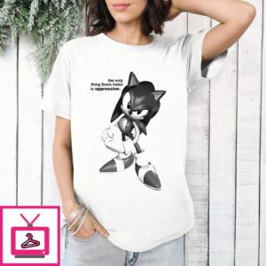 The Only Thing Sonic Hates Is Oppression T-Shirt