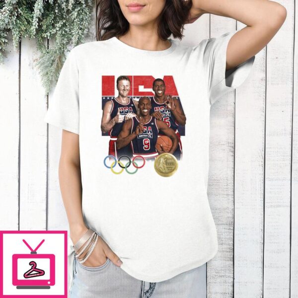 1992 USA Dream Team Graphic T-shirt