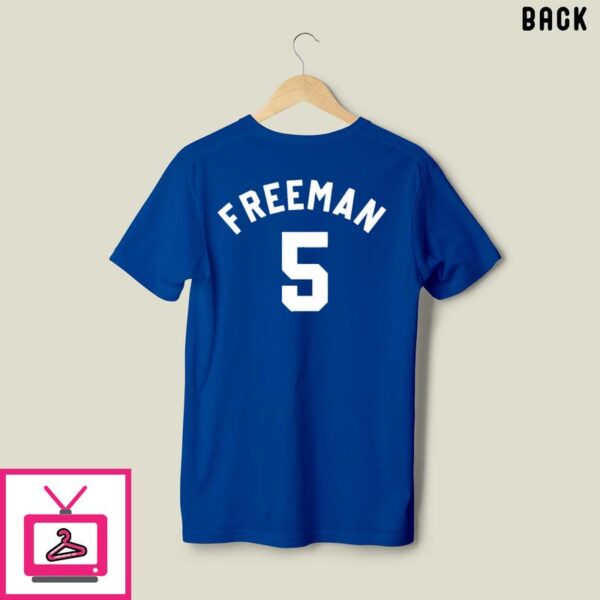 Dodgers Maxstrong Freddie Freeman 5 T-Shirt