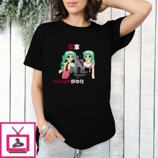 Higurashi When They Cry Anime We Will Never Forget T Shirt 1 1