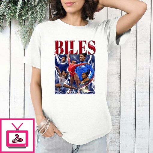 Jonathan Owens Simone Biles Paris Olympics 2024 T Shirt 1 1