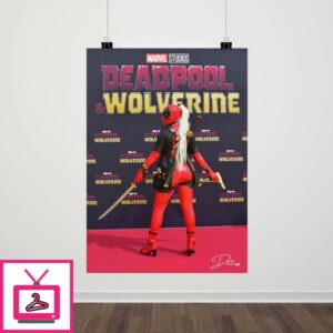 Lady Deadpool Wall Art Poster