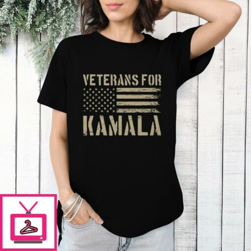 Moe Davis Veterans For Kamala T Shirt 1 1